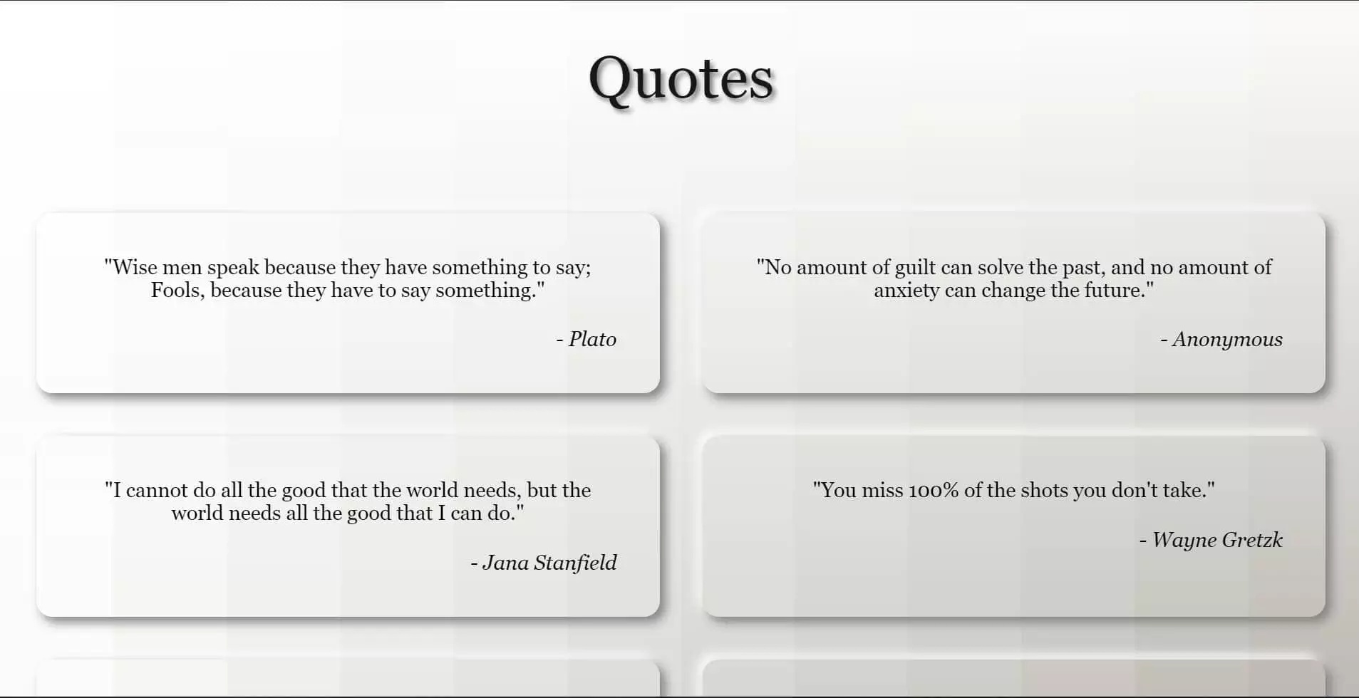 quotes page